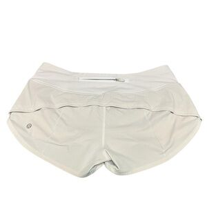 lululemon athletica Off White Speed Up Shorts
